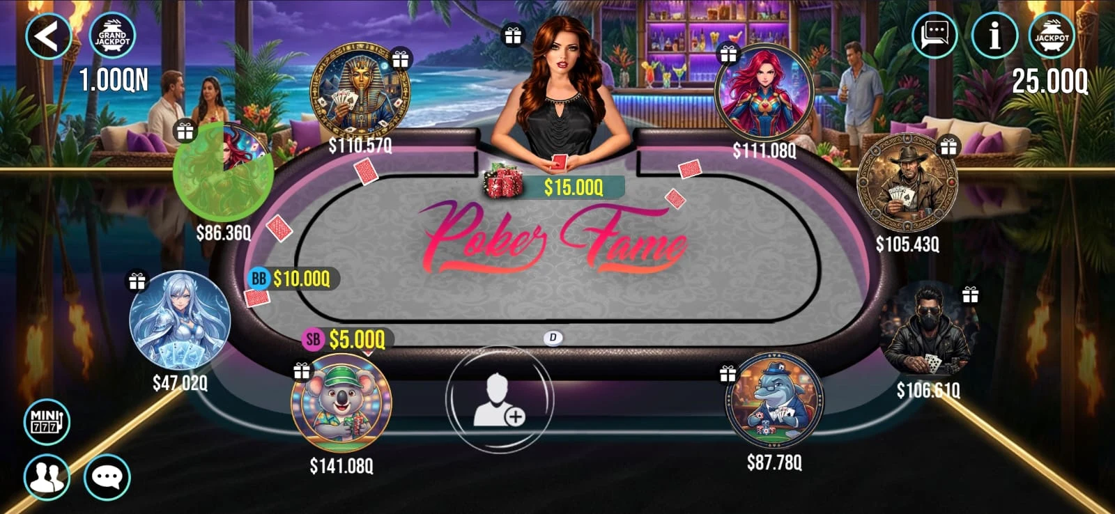 Poker Fame: Texas Holdem screenshot