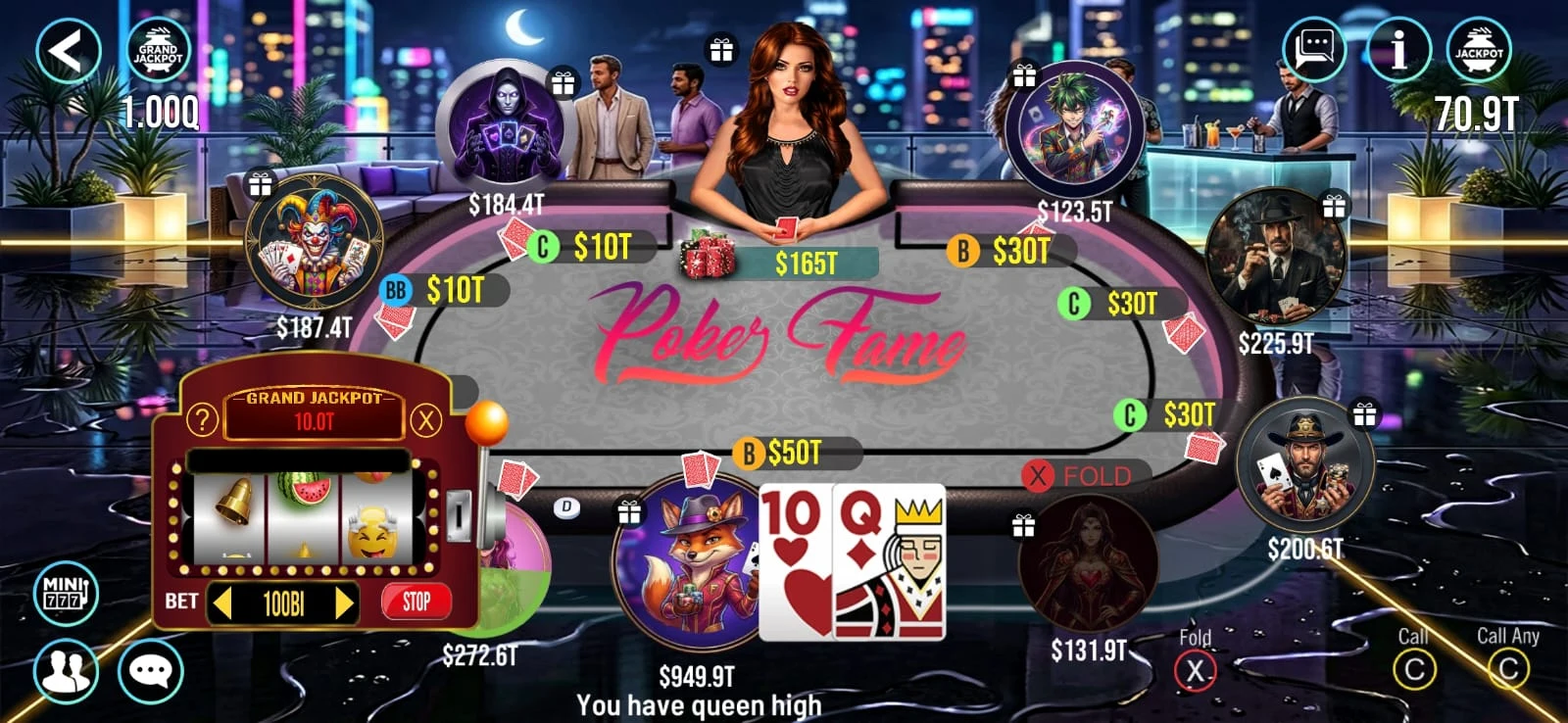 Poker Fame: Texas Holdem screenshot